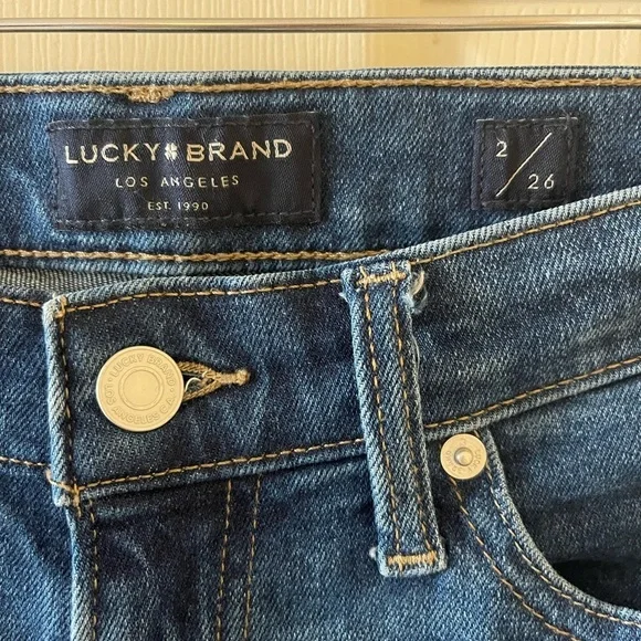 Lucky Brand jeans • womens size 2/26 - Picture 2 of 6